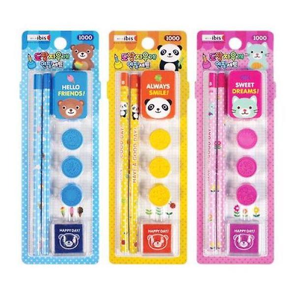  ibis 1000 도장지우개연필세트 1박스 288개 09633