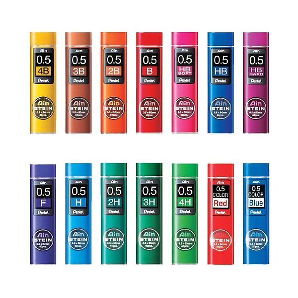  펜텔 아인 슈타인칼라샤프심 C275-BL 청색BL 0.5mm