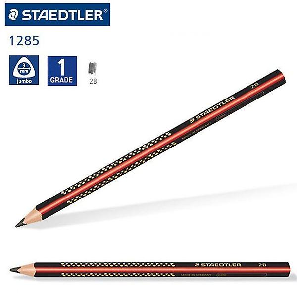  스테들러 1285 점보 삼각 연필 2B 1다스 (12개입)