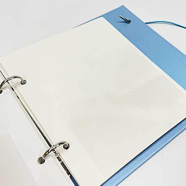  네컷 접착식 포토북 앨범 속지 25매 사진첩 성장 네컷