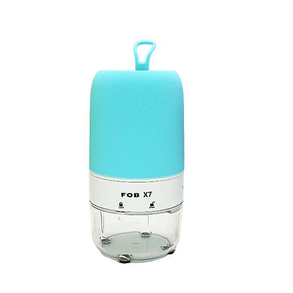  포비 X7 전동 연필깎이 하늘색