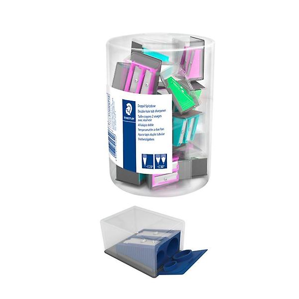  스테들러 케이스형 2홀 연필 깎이 512 60 18개입