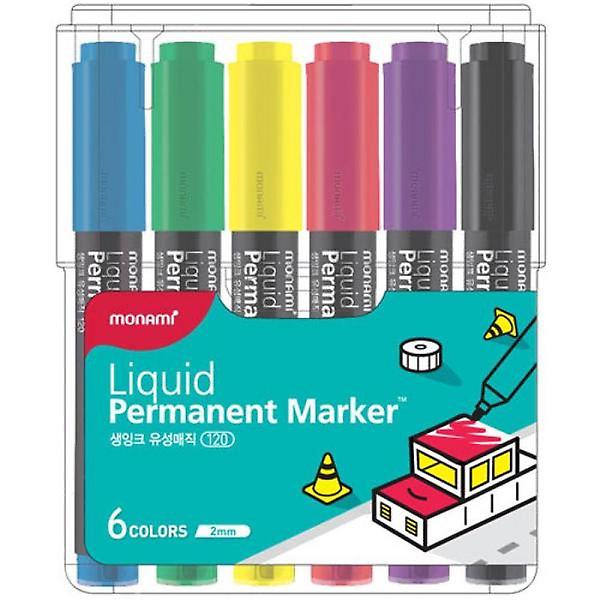  생보드마카6색세트(A형 모나미)