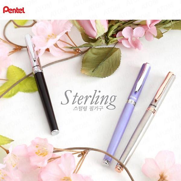 펜텔 스털링 수성 겔펜 0.7mm_선물용펜 선명한 잉크