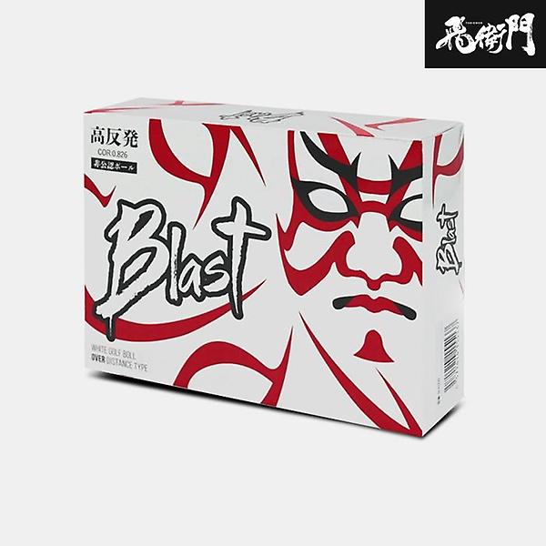  [2더즌 24알]토비에몬 블라스트 초고반발 골프볼 스크린골프 볼스피드 UP [2피스]