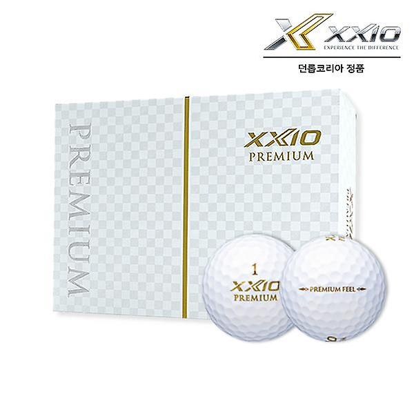  [던롭코리아 정품] 2020 젝시오 프리미엄(PREMIUM) 골프볼 [로얄골드][3피스/12알]