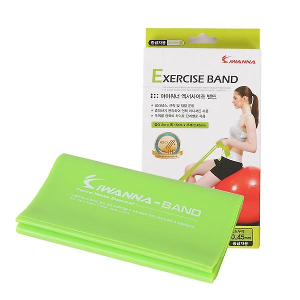  아이워너 고탄력 엑서사이즈 밴드 0.45mm 다이어트