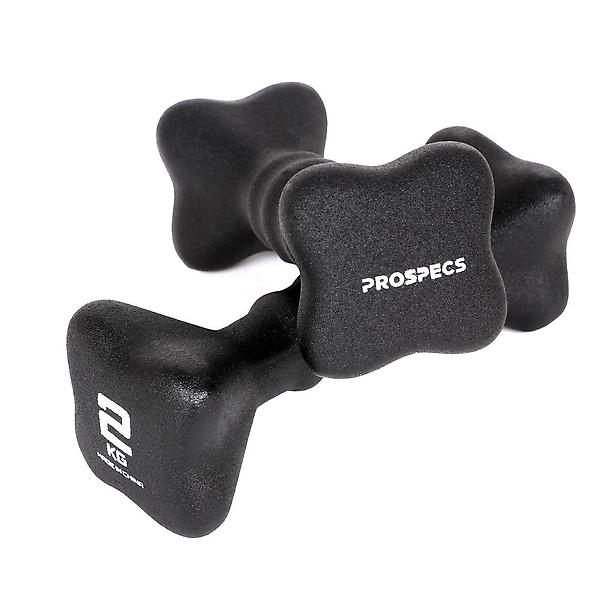  프로스펙스 네오프렌 컬러아령 2kg 2개 1세트/블랙