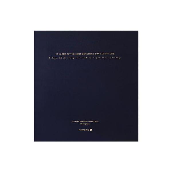  32000 모닝글로리 양장접착앨범 30매 네이비