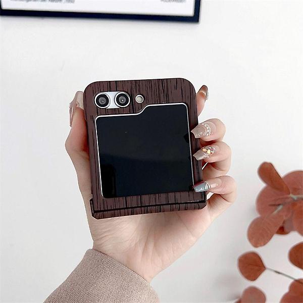  좋은 품질 갤럭시Z플립5 컬러 케이스 우드디자인