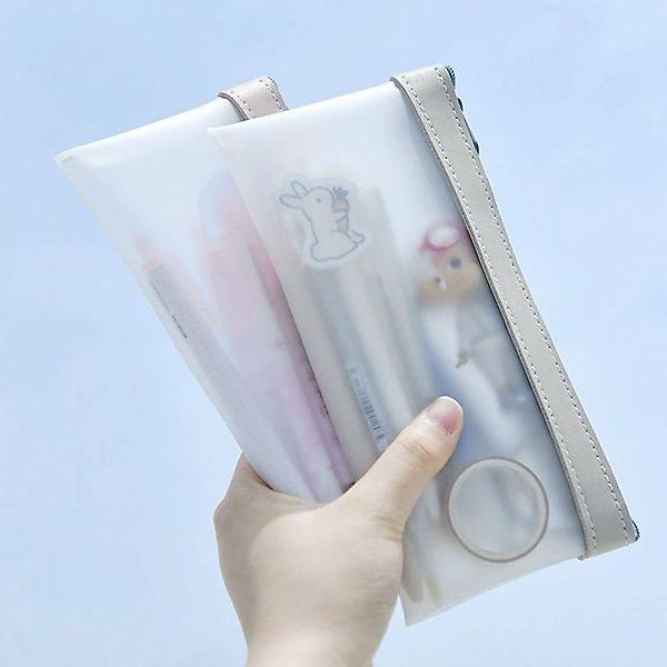  필통파우치 반투명 예쁜 고급 고등학생 대학생 필통