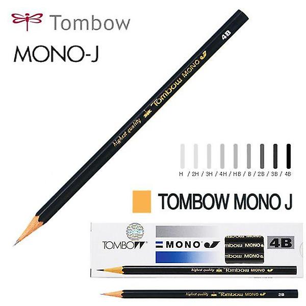  톰보우 MONO J 연필 1다스 4B 3B 2B HB 4H 3H 2H