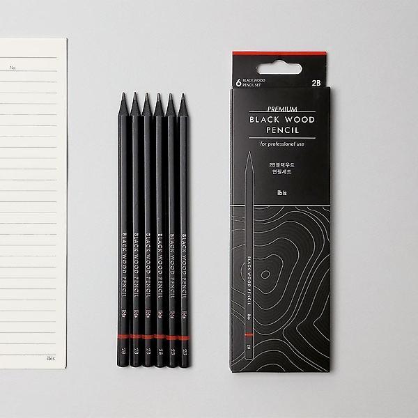  3000 2b 블랙우드 연필 세트 sp 1박스 360 개입
