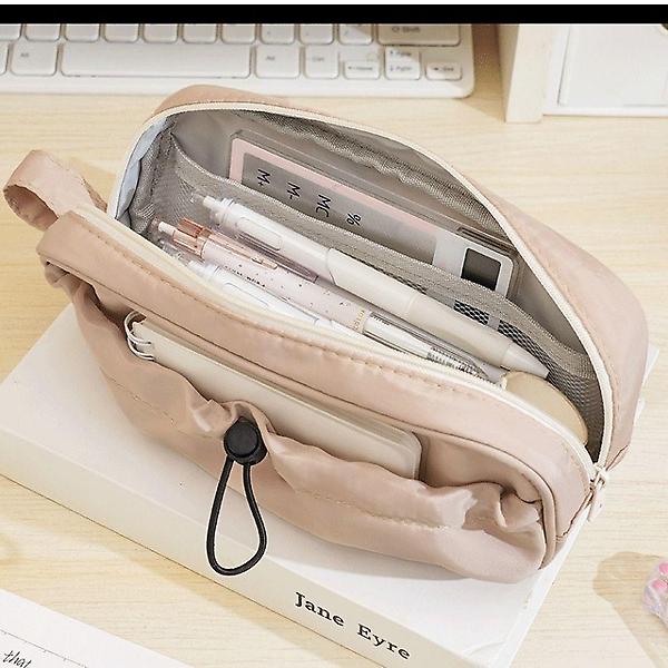  좋은 품질 투포켓필통 펜분리수납 큰파우치 심플한 윈