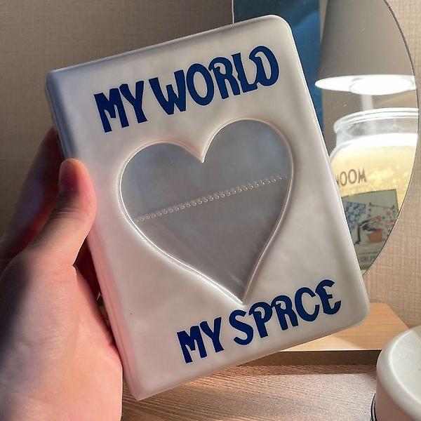  포토카드 콜렉트북 폴라로이드 앨범 화이트