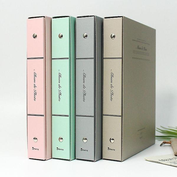  비팬시 소형 바인더 앨범 (흑지접착)