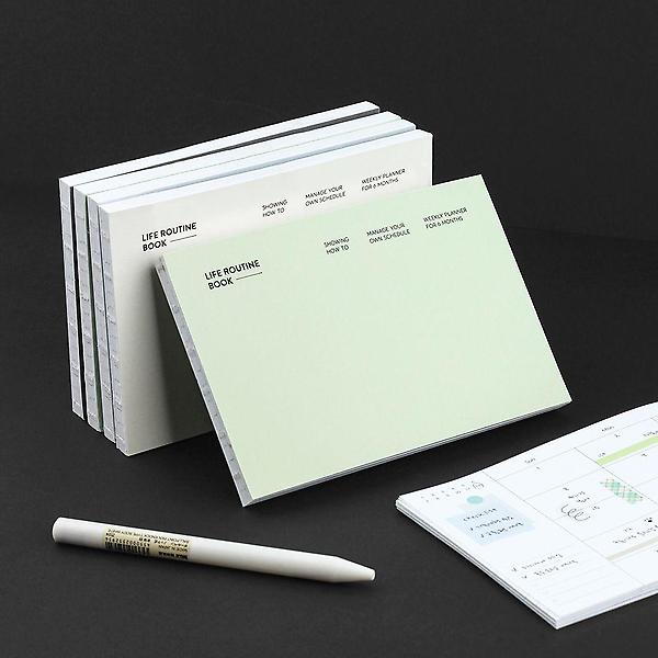  라이프 루틴 북 플래너 (6개월)