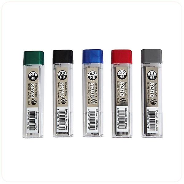 제노 샤프펜슬심 0.9mm 18pcs 샤프심 HB 12개