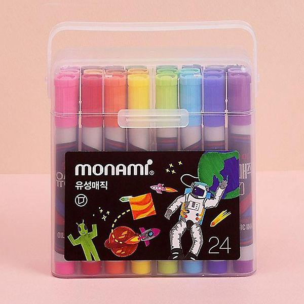  new 사각 유성매직 24색 세트