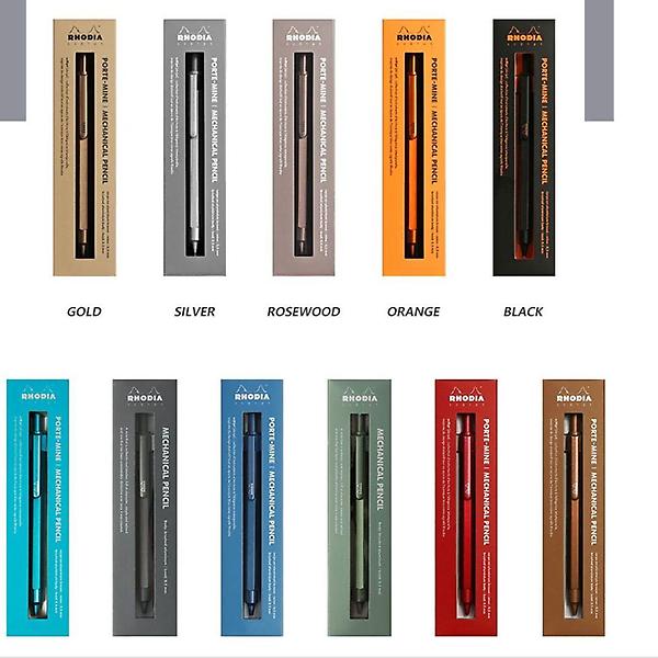  로디아 RHODIA 스크립트샤프 0.5mm 알루미늄재질