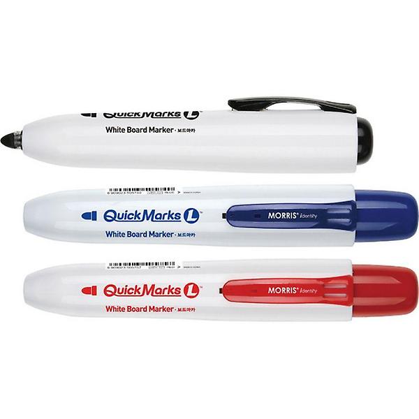  퀵마크L 보드마카(MRW-107 흑 12자루 모리스)