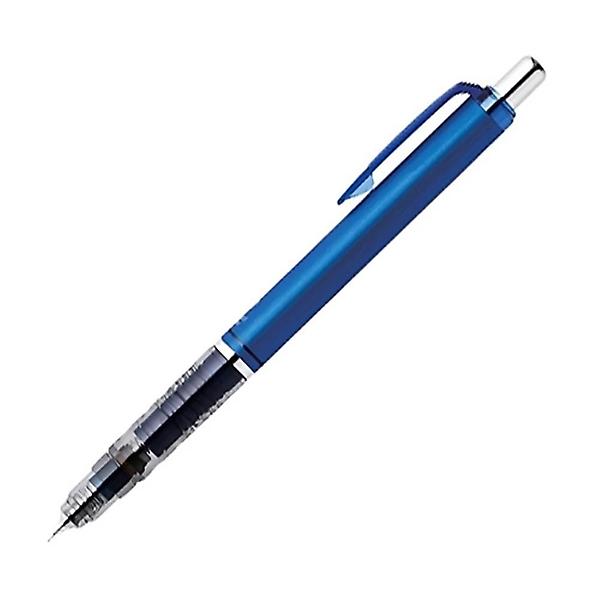  청색 델가드 샤프 0.5mm 필기구 펜슬 학용품 클립
