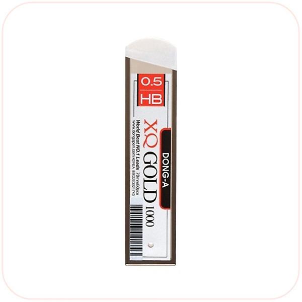  동아 XQ 1000 골드샤프심 HB 0.5mm /40pcs 12개