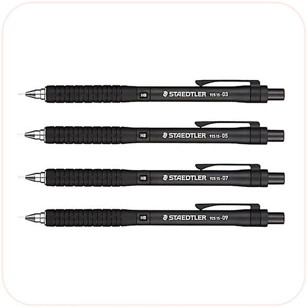  스테들러 샤프 925 15-03 0.3mm 블랙 1개