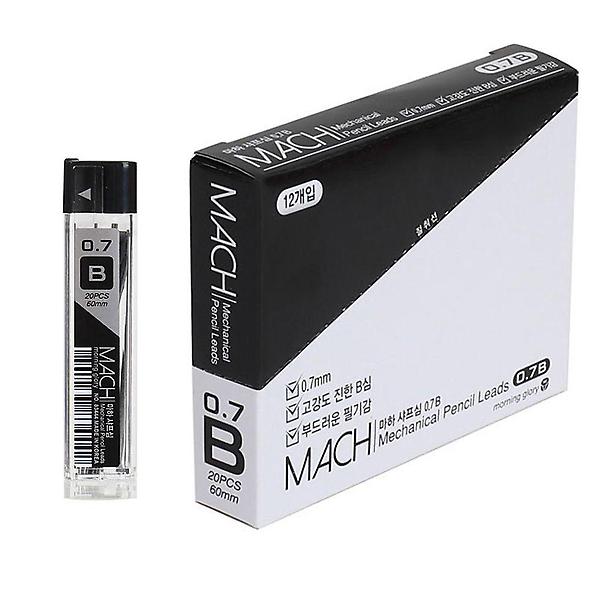  모닝글로리 1000 마하 샤프심 0.7 B 1박스 12개입