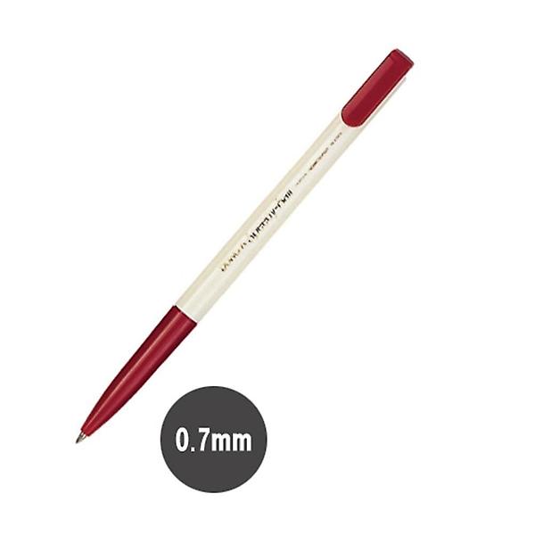  스피디볼 0.7mm 적 24개 볼펜 좋은 필기감 도구