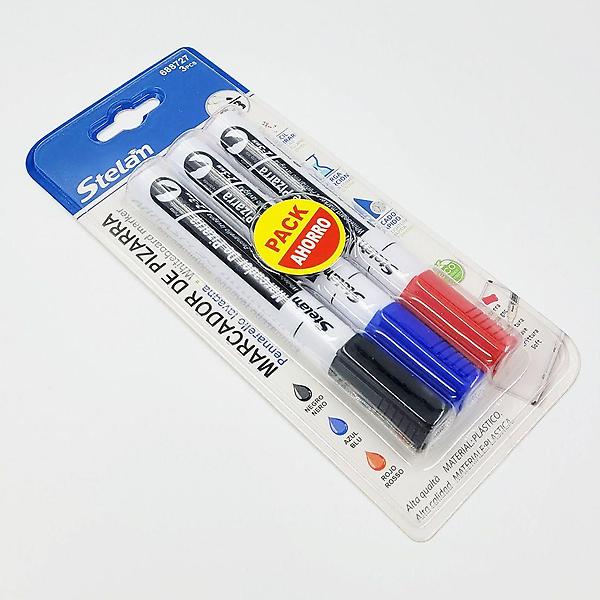  잘지워지는매직 화이트보드 마카 3색