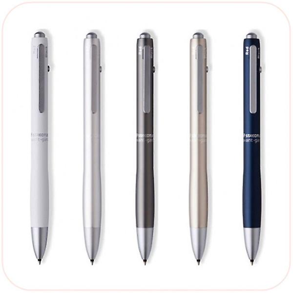  스테들러 아방가르드펜(3색볼펜+0.5샤프) 실버 927AG-