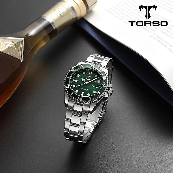  토르소 이카로스 다이아몬드 워치 남성 메탈시계 T502M-SGS