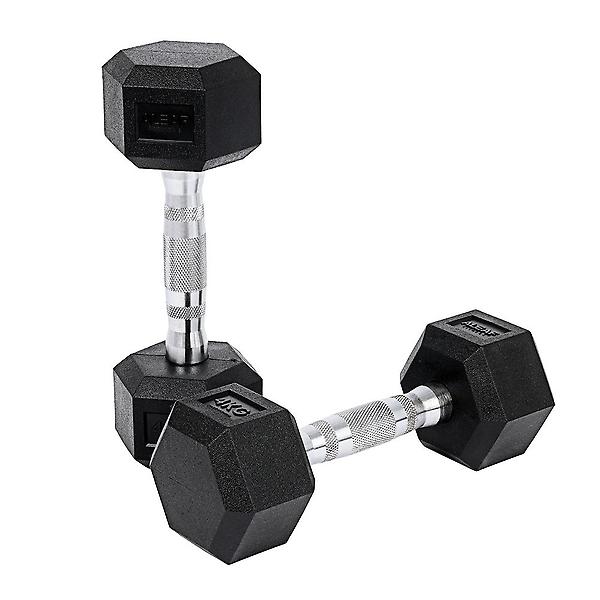  아리프 냄새없는 PEV 육각 덤벨 4kg 2개입 아령 홈트