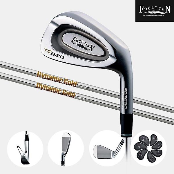  [헤드커버 증정]포틴 TC-920 포지드 스틸 단조 아이언세트 컬렉션[남성][7i/4번~PW][DYNAMIC GOLD 105/120]