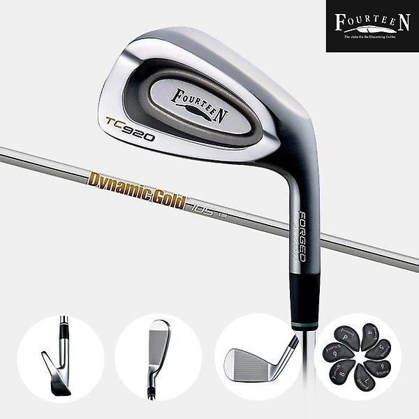  [헤드커버 증정]포틴 TC-920 포지드 스틸 단조 아이언세트[남성용][7i/4번~PW][DYNAMIC GOLD 105]