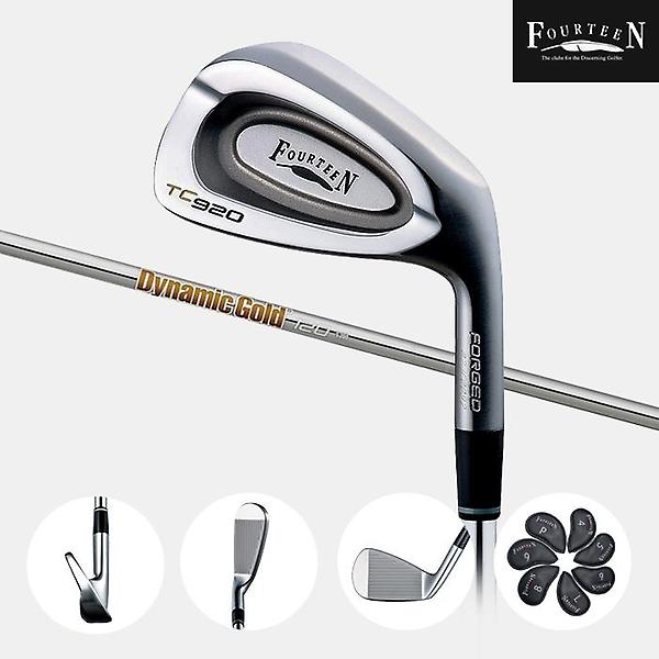  [헤드커버 증정]포틴 TC-920 포지드 스틸 단조 아이언세트[남성용][7i/4번~PW][DYNAMIC GOLD 120]