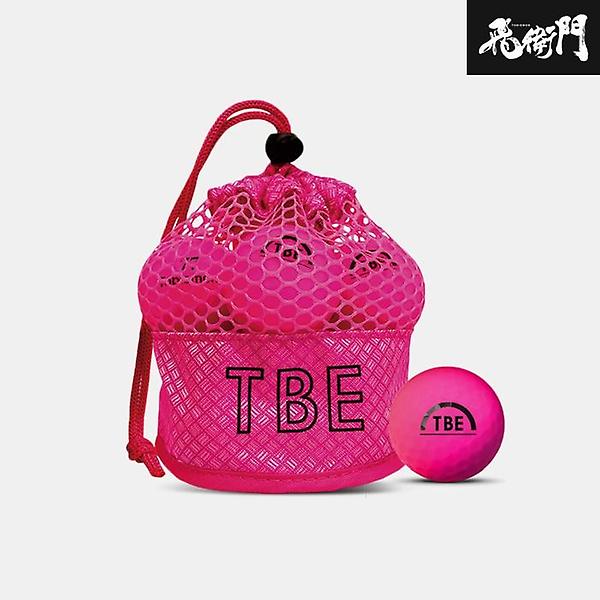  토비에몬 무광 형광 주머니 골프볼[남여공용][무광 핑크][2피스/12알]