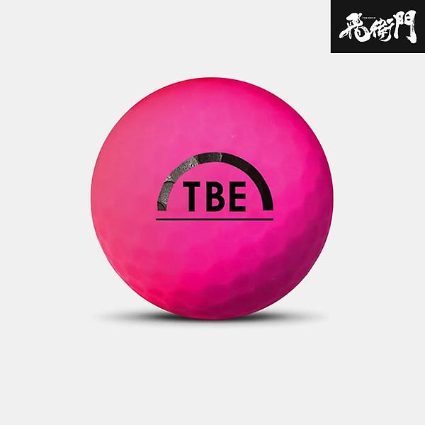  토비에몬 무광 형광 주머니 골프볼[남여공용][무광 핑크][2피스/12알]