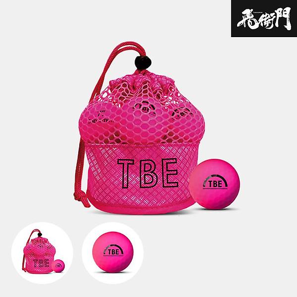  토비에몬 무광 형광 주머니 골프볼[남여공용][무광 핑크][2피스/12알]