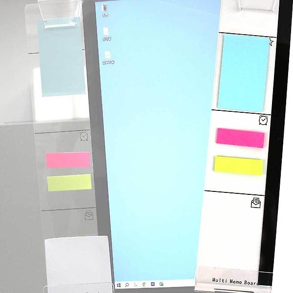  모니터 핸드폰 거치 메모보드 왼쪽 메모판 꽂이 메모 보드 냉장고 미니