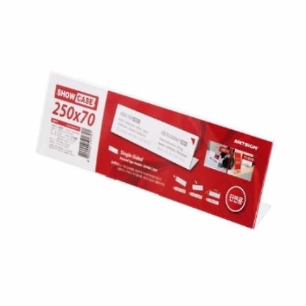  쇼케이스 단면 250x70 이름꽂이 쇼케이스액자 네임택