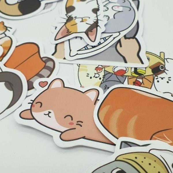  방수 고양이스티커 다꾸 노트북 꾸미기스티커 50p