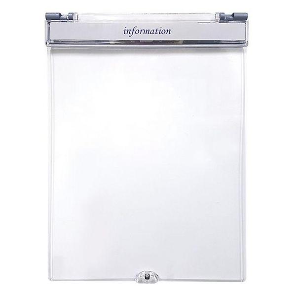  안내보드 단면형 다산