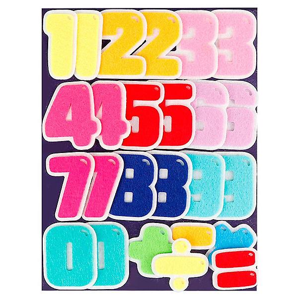  어린이집환경판 유치원환경판 펠트 구성용품 숫자공부