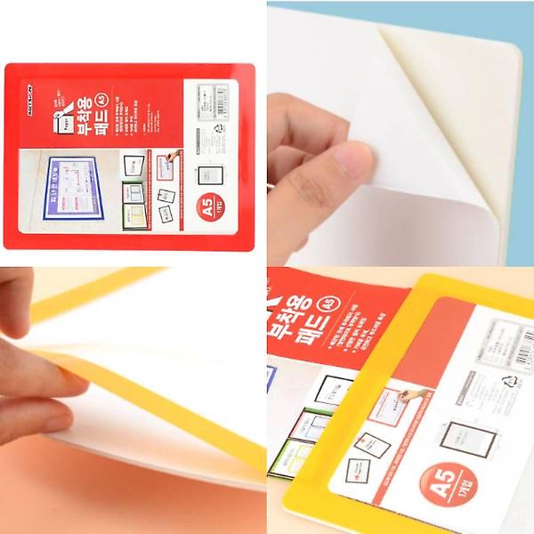  A5 부착용 패드 아크릴게시판 카페메뉴판 병원게시판