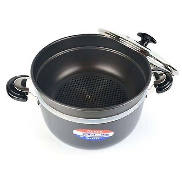  경질 곰솥 냄비 찜통 국통 찌개 냄비 곰통 2단 24호