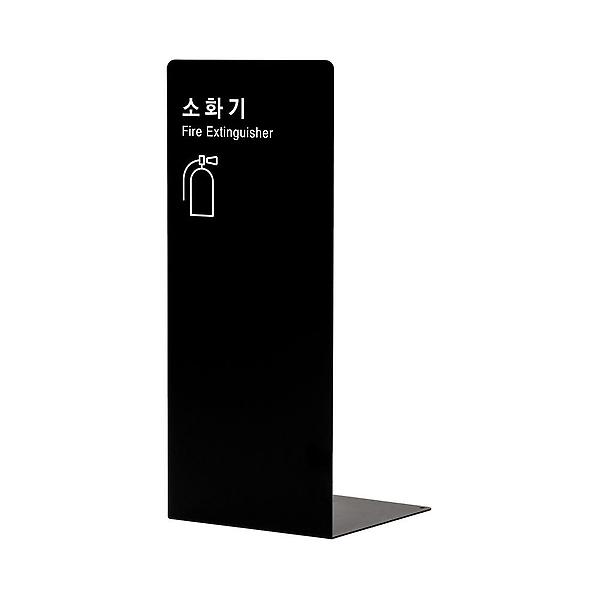  1457 소화기커버(철재/검정) 200x200x500x1.5 (mm)