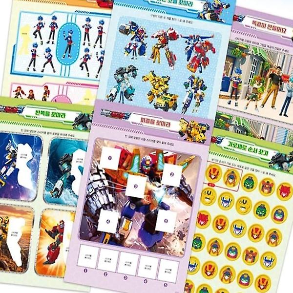  메탈카드봇S 스티커 게임북 스타일 붙이기 패션소품