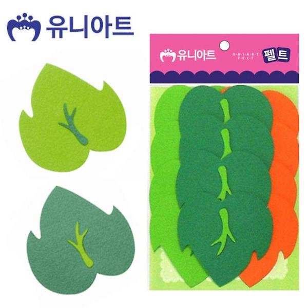  유니아트 (펠트) 잎사귀 (대) (12pcs 90x90mm) (P0000CLY)